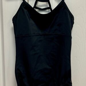 Balera Black Strappy Leotard